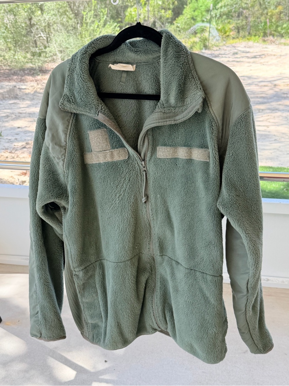USGI Military ECWCS Gen III L3 Polartec Fleece Jacket Foliage Green Large Long